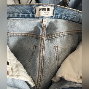 AGOLDE Lana jeans in size 25. Reposhing bc they are too big!! Perfect jeans